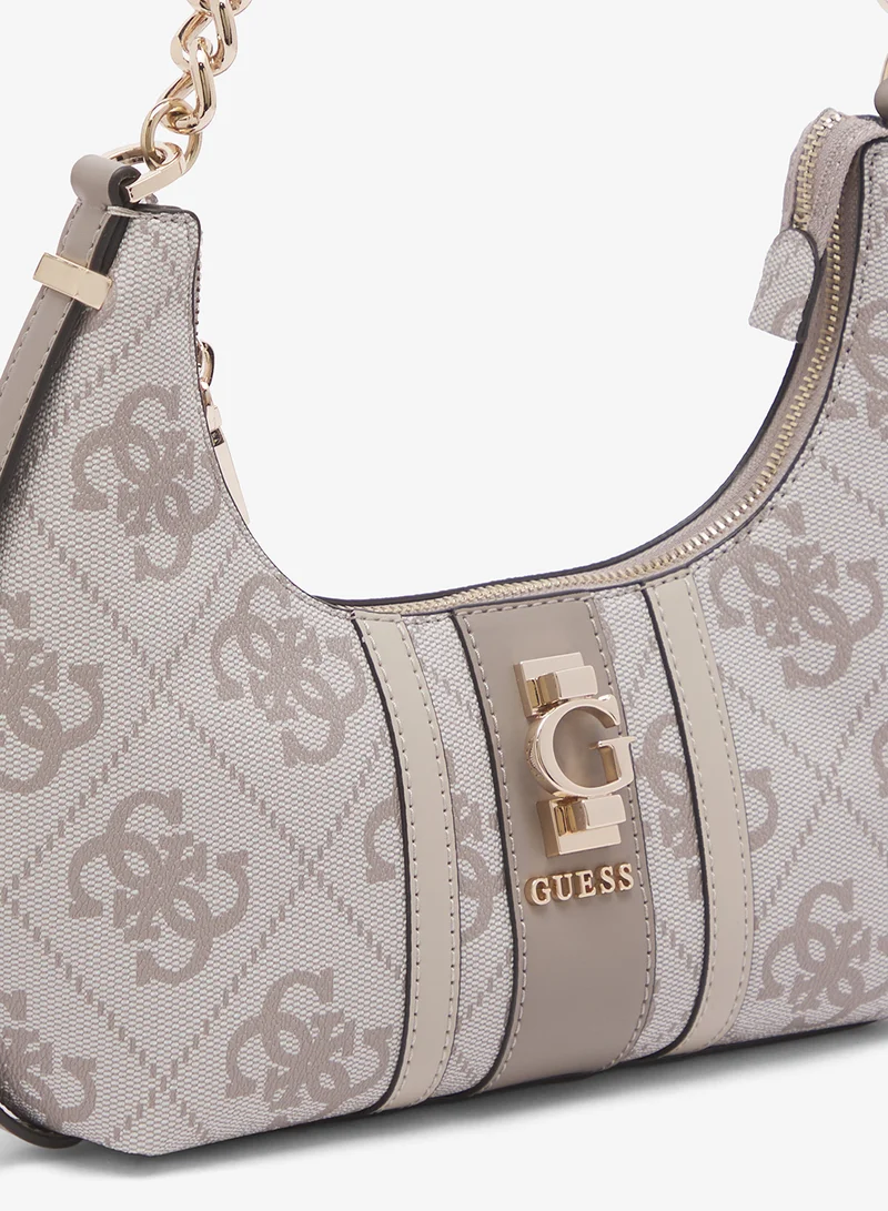 GUESS Dark Oak Erenia Shoulder Bag for Women | Best Price UAE